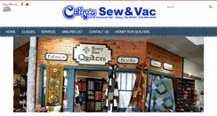 Desktop Screenshot of cathyssewandvac.com